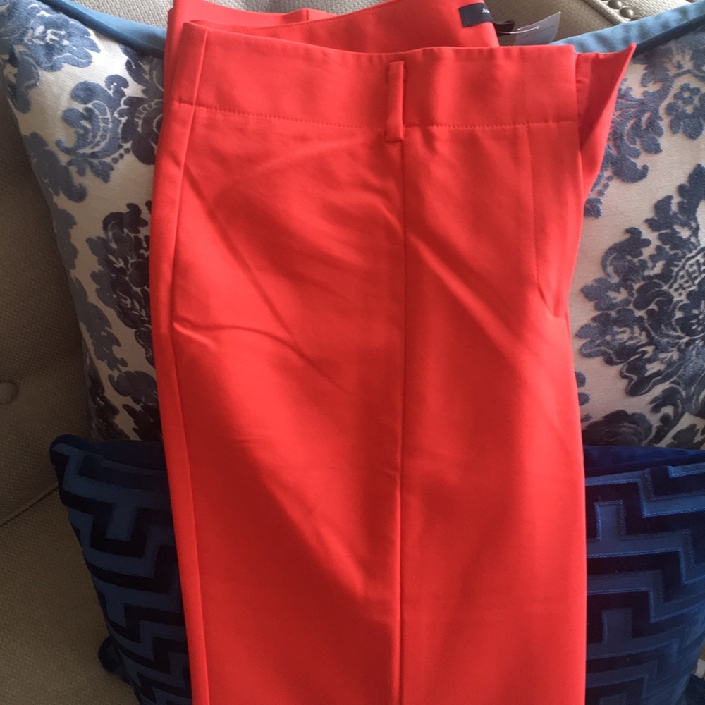 NWT Ann Taylor Size 12 Burnt Orange Slacks